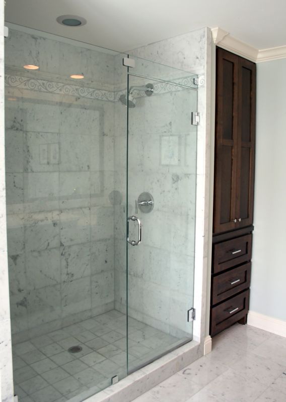 Modern Frameless Shower Enclosure